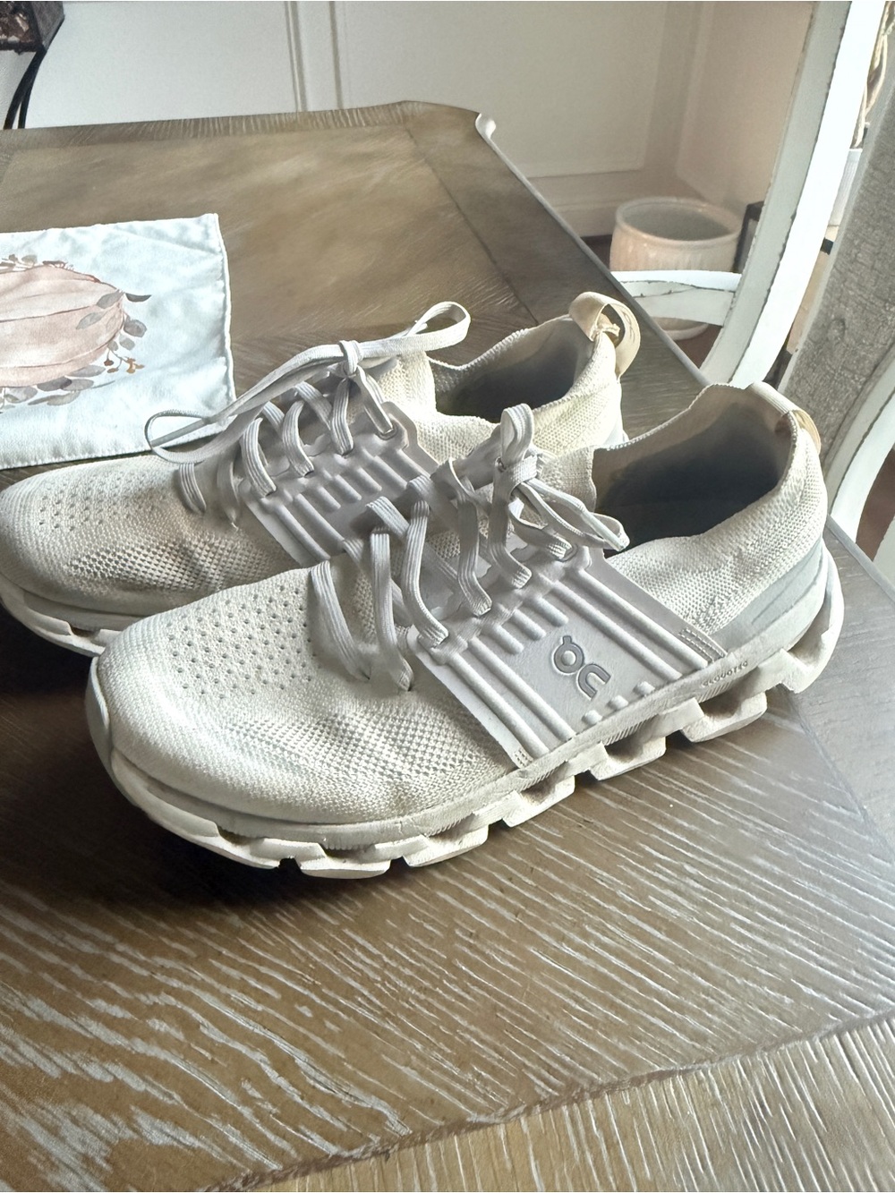 On Running Men’s Athletic Shoes in Light Beige